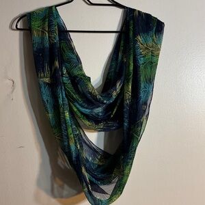 Tropical Print Scarf